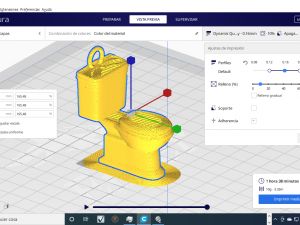 lavatory wc 3D Baskı Modeli