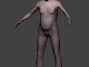 man over 65 3D Model