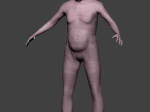 man over 65 3D 模型