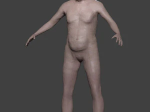 man over 65 3D Model