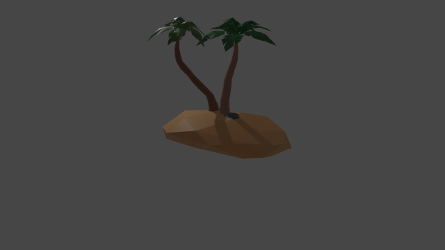 coconut tree 3D 模型 .c4d .max .obj .3ds .fbx .stl .blend