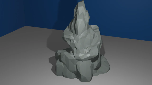 berg 3D Model .c4d .max .obj .3ds .fbx .stl .blend 
