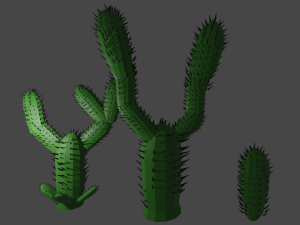 cactus Modelo 3D