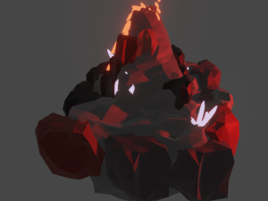 volcano 3D Model