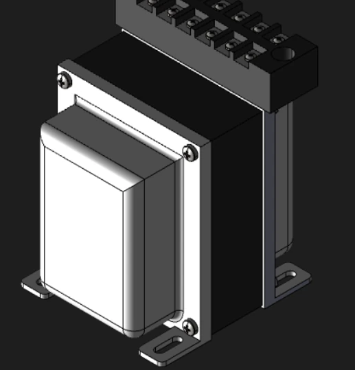 transformador de tension 3D Model .c4d .max .obj .3ds .fbx .stl .blend