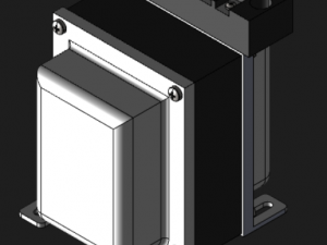 transformador de tension 3D Model