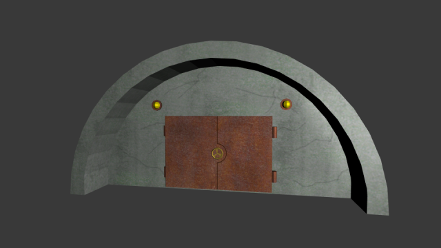 bunker 3Dモデル .c4d .max .obj .3ds .fbx .stl .blend