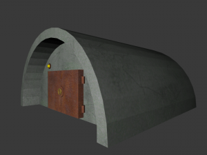 bunker 3Dモデル