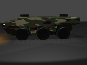 armored vehicle 3D 模型