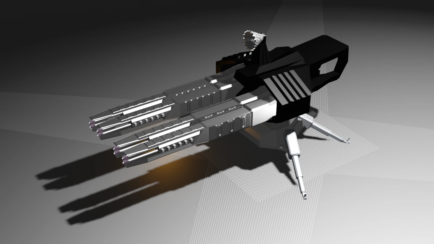 sturm turret 3D Model .c4d .max .obj .3ds .fbx .stl .blend 