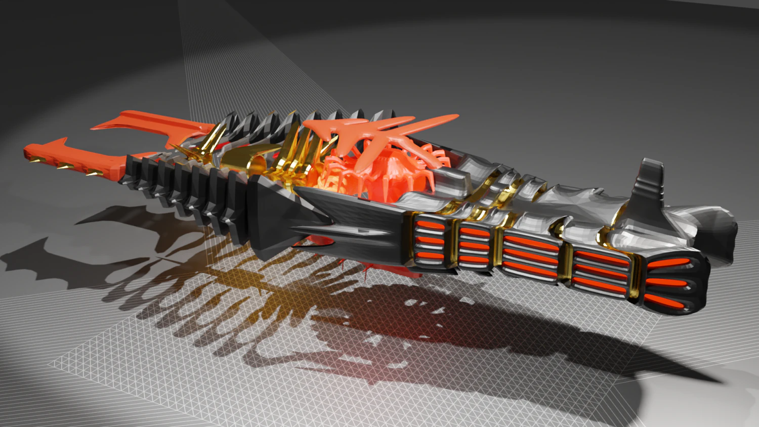 doom sinful soul 3D Model .c4d .max .obj .3ds .fbx .stl .blend 