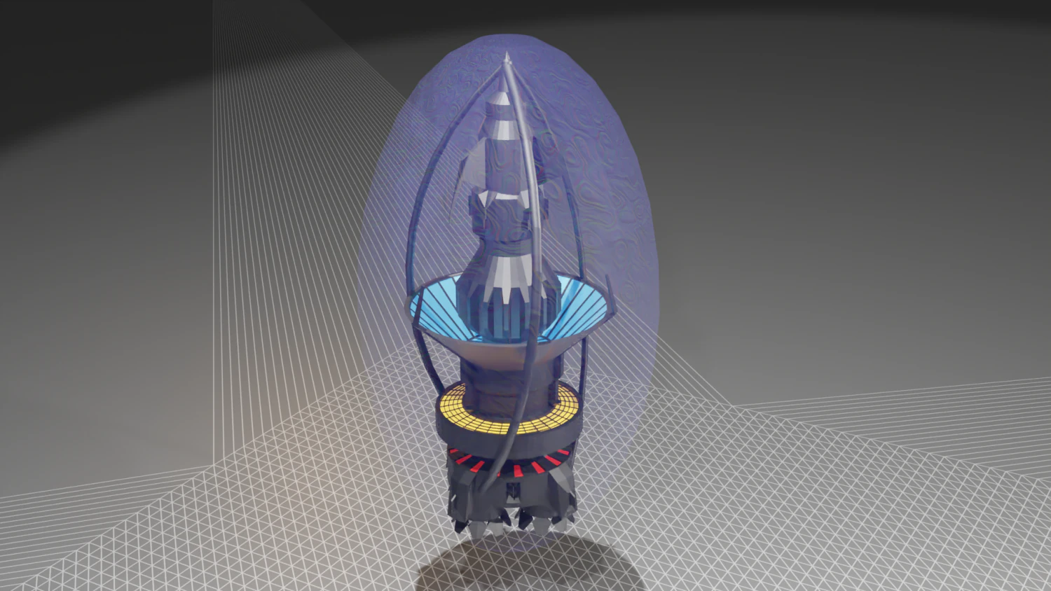 star flier 3D Model .c4d .max .obj .3ds .fbx .stl .blend