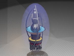 star flier Modello 3D