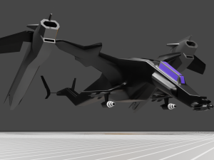 sky dragon Modello 3D