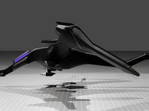 sky dragon Modello 3D