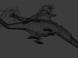sky dragon Modello 3D