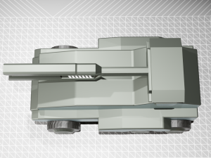 middle artillery 3D Model