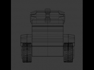 middle artillery 3D Model