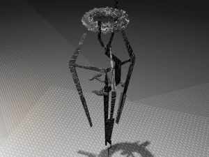 research station kristalise 3D Model