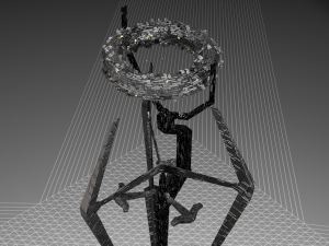 research station kristalise 3D 모델