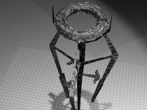research station kristalise 3D 모델