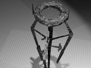 research station kristalise 3D Model