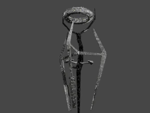 research station kristalise 3D Model