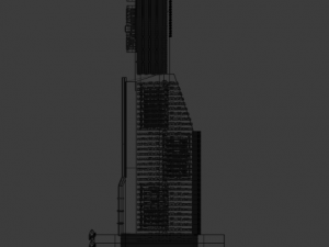 cyber skyscraper Modelo 3D