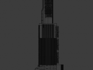 cyber skyscraper Modelo 3D