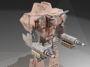 fallen titan 3D Model