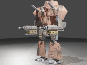 fallen titan 3D Model