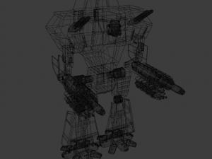 fallen titan Model 3D