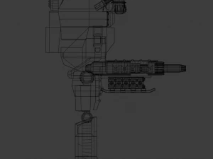 fallen titan 3D Model
