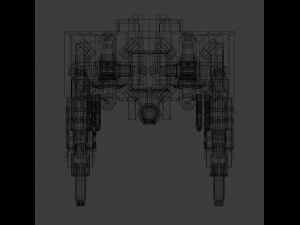 fallen titan Model 3D