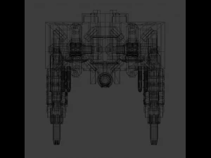 fallen titan 3D Model