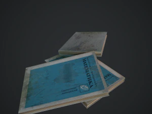 livro de matem&aacute;tica Modelo 3D