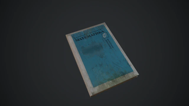 livro de matem&aacute;tica Modelo 3D .c4d .max .obj .3ds .fbx .stl .blend 