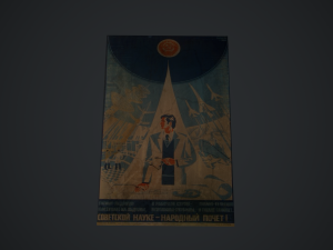 soviet posters 3Dモデル