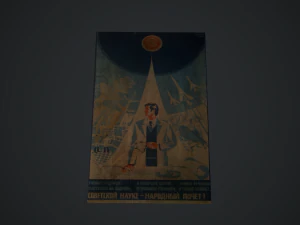 soviet posters 3D Model