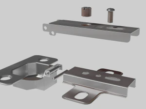 Door hinge 3D Model