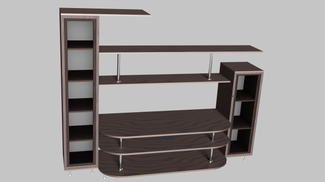 Wall Model 3D .c4d .max .obj .3ds .fbx .stl .blend 