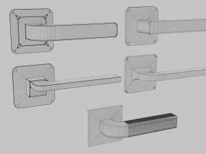 Door handle 3D Modell