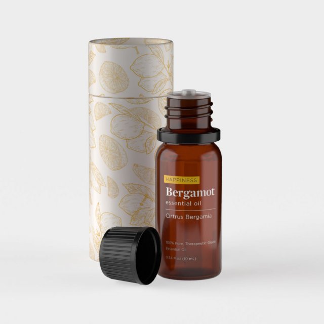 Essential Oil Bottle 10mL with Cardboard Tube Modèle 3D .c4d .max .obj .3ds .fbx .stl .blend 