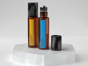 Essential Oil Roller Bottle 10mL Modello 3D