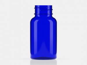 Plastic Pill Packer Nutritional Supplement Bottle Modelo 3D