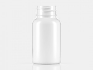 Plastic Pill Packer Nutritional Supplement Bottle Modelo 3D