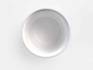 6oz Yogurt Dairy Container Cup with Foil and Plastic Lids 3D Model