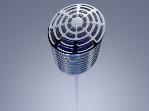 microphone condenser microphones stand 3Dモデル
