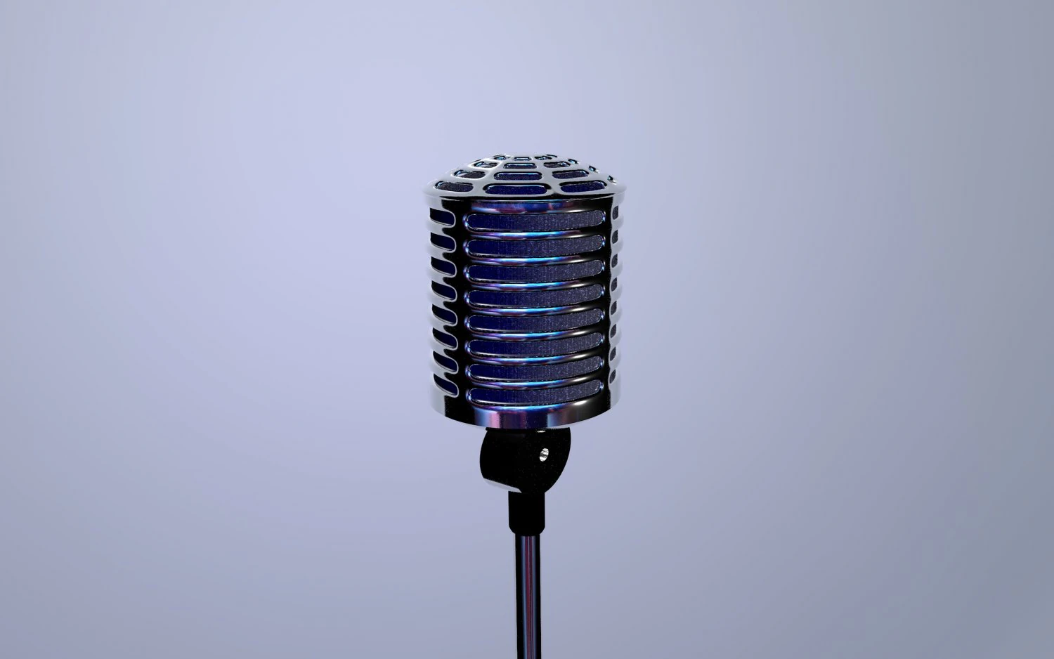 supporto per microfoni a condensatore Modello 3D .c4d .max .obj .3ds .fbx .stl .blend