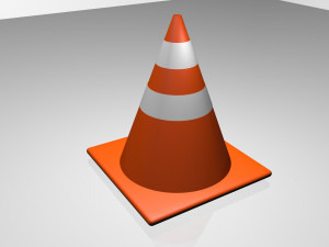 vial cone vehicule urban 3D 모델